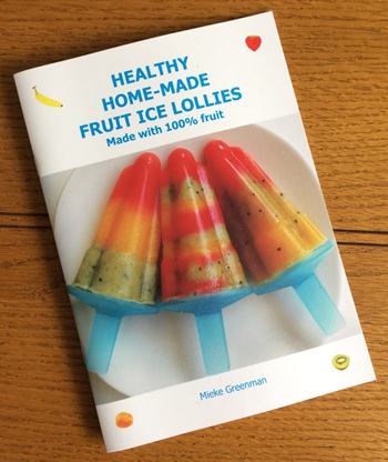 Ice lolly recipe book